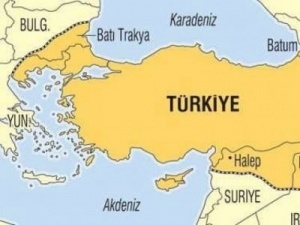 Карта „Новой Турции“ включила и болгарскую территорию