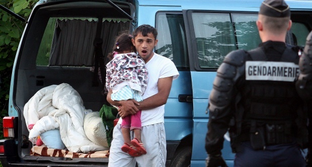 С начала года Франция выслала 4000 цыган