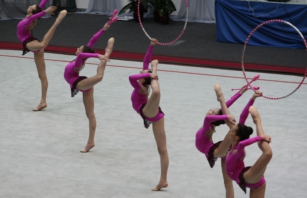 Сборная Болгарии завоевала золото этапа Кубка мира по художественной гимнастике в Софии