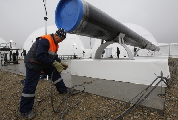 „Газпром“ установил первый агрегат для перекачки газа в рамках „Южного потока“