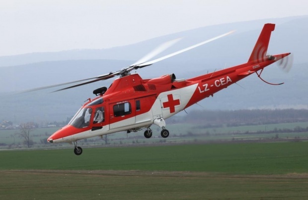 В Бургасе появился первый медицинский вертолёт в Болгарии