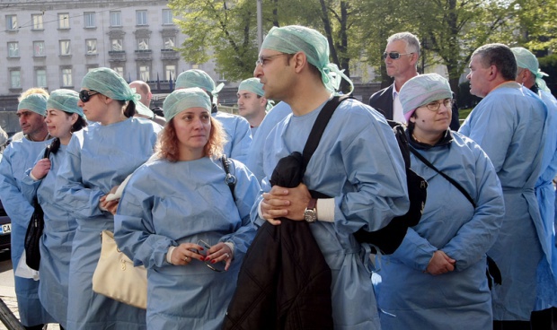 В четверг болгарские врачи выйдут на протест