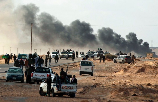 Самолет ливийских ВВС разбился в Бенгази
