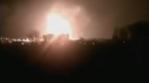 2 000 неуправляемых ракетных снарядов взорвались возле болгарского села Иганово