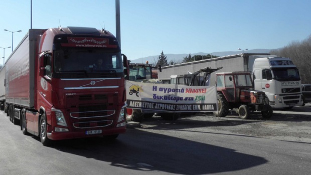 Приостановлено движение транспорта через КПП "Ексохи" на болгаро-греческой границе