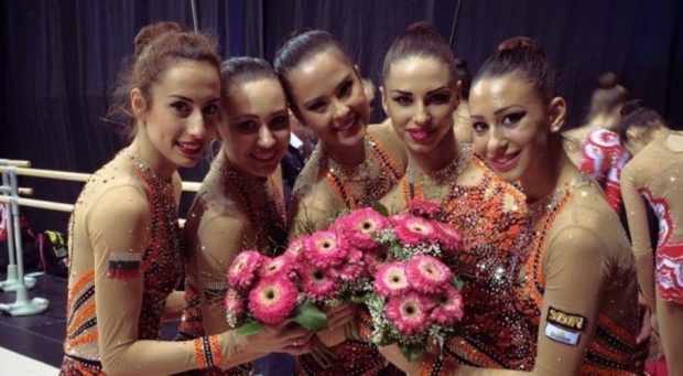 Болгарские гимнастки завоевали "серебро" на Кубке мира по художественной гимнастике в Пезаро