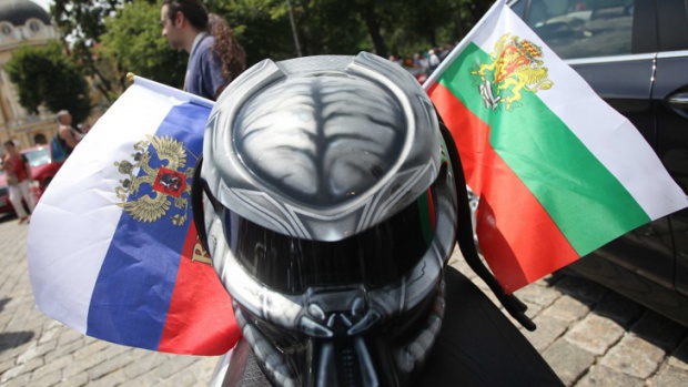 В Болгарии между противниками и сторонниками "Ночных волков" произошло столкновение