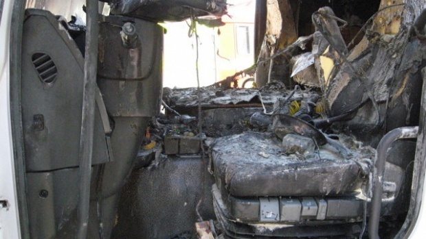 В Болгарии обвинили водителя из Молдовы в поджоге двух грузовиков вблизи г. Полски-Трымбеш