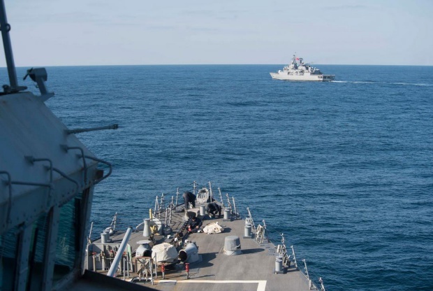 Корабли НАТО в районе на траверзе болгарской Варны отработают противолодочную оборону