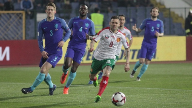 Сборная Болгарии победила команду Нидерландов в матче отбора ЧМ-2018