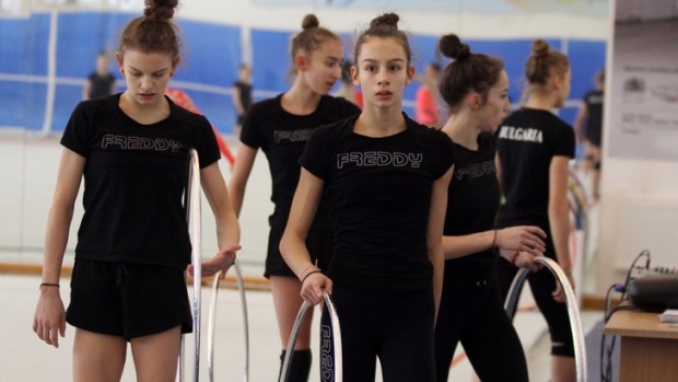 Болгарские гимнастки завоевали золото в групповых упражнениях на соревнованиях в Ташкенте
