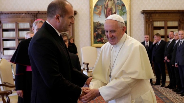 Папа Франциск пожелал здоровья и благополучия всему болгарскому народу