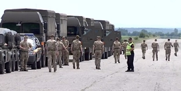 Через территорию Болгарии прошли военнослужащие, чтобы включиться в учения НАТО