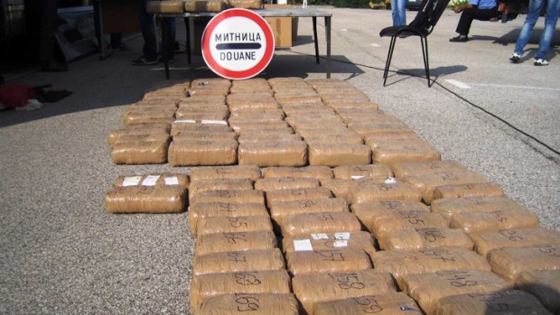 Болгарские таможенники изъяли 160 кг марихуаны на КПП "Дунай мост - 2"