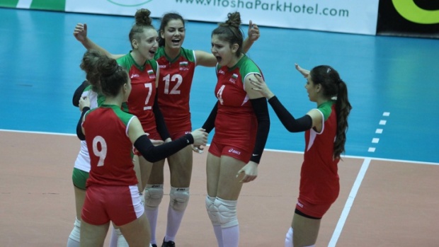Волейболистки сборной России в первом туре чемпионата мира (U-20) обыграли Болгарию