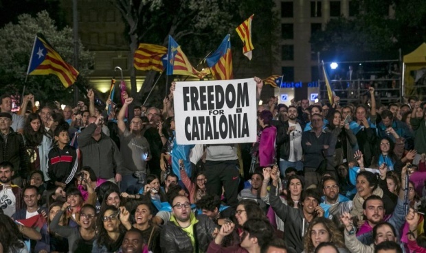 За независимость Каталонии проголосовали 90% участников референдума