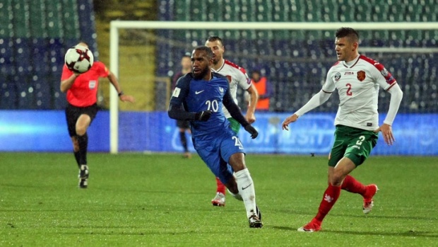 Франция победила команду Болгарии в матче квалификации ЧМ-2018