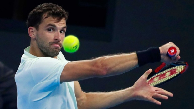 Болгарский теннисист Григор Димитров стал четвертьфиналистом "Мастерса" в Шанхае