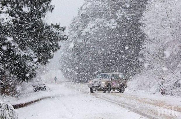 В Болгарии десятки населенных пунктов остались без электричества из-за снегопада