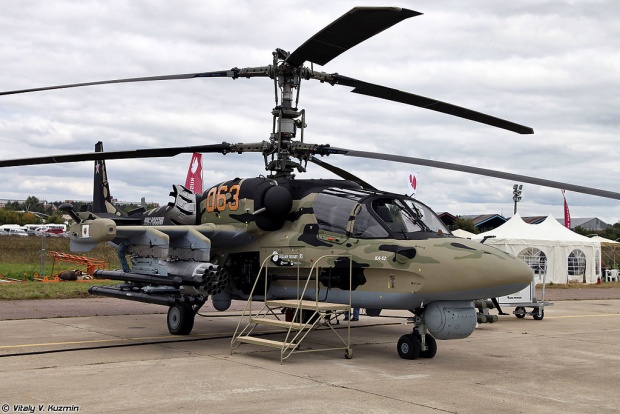 В Сирии разбился российский вертолет Ка-52, оба пилота погибли