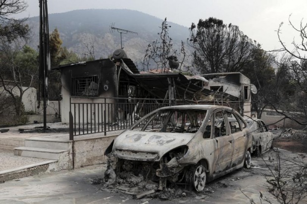 Гражданка Болгарии пострадала в результате пожаров в Греции