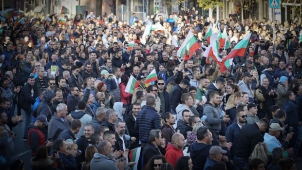 ТАСС: Второе воскресенье подряд в Болгарии продолжились массовые протесты