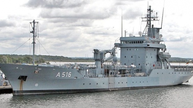 Плавучая база ВМС Германии Werra войдет в болгарские порты Бургас и Варна