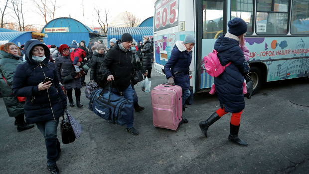 В стране находятся более 55 тысяч украинских беженцев