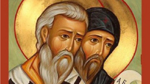 В Софию прибудут мощи святых братьев Кирилла и Мефодия